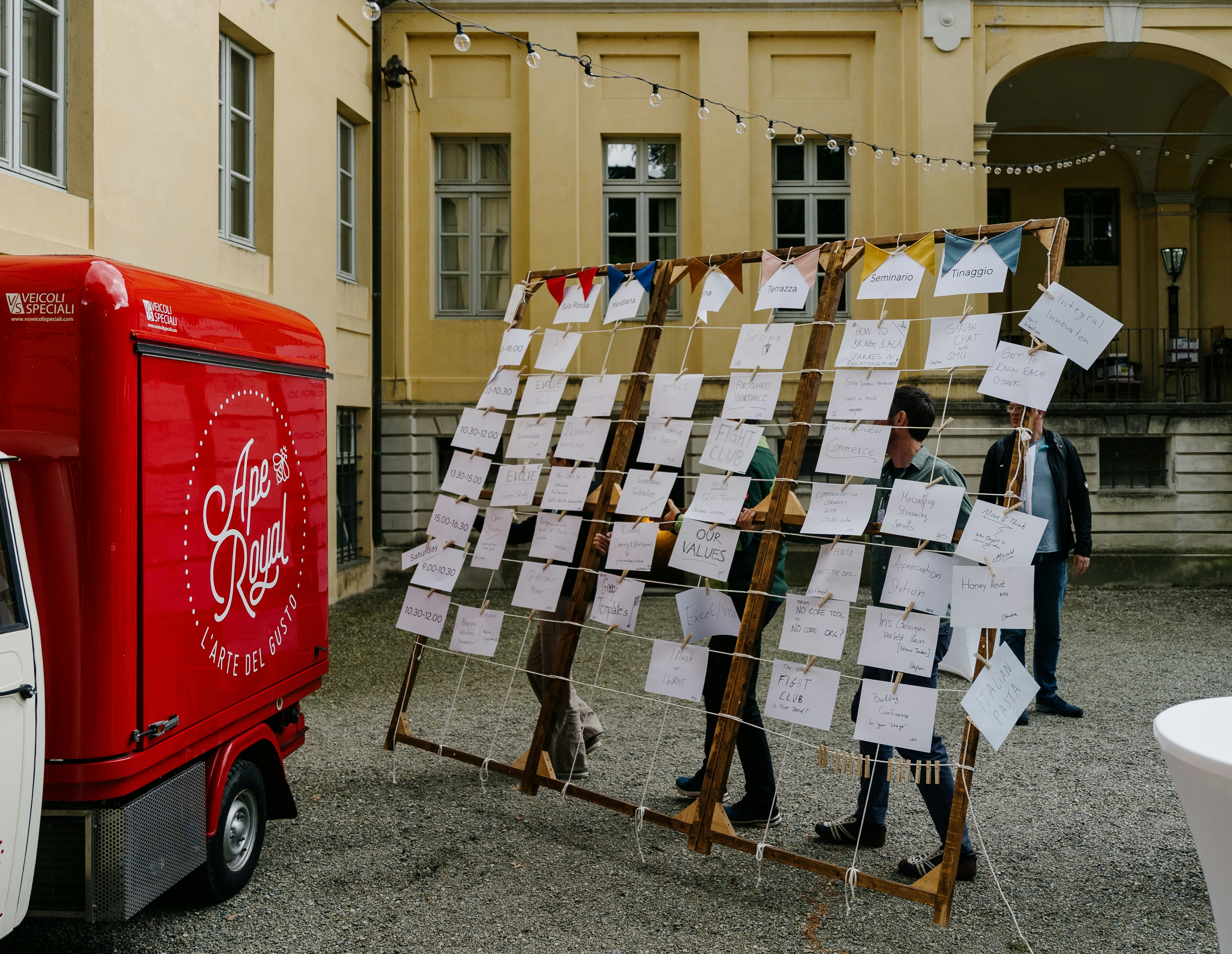 Sprachen einer Agenda