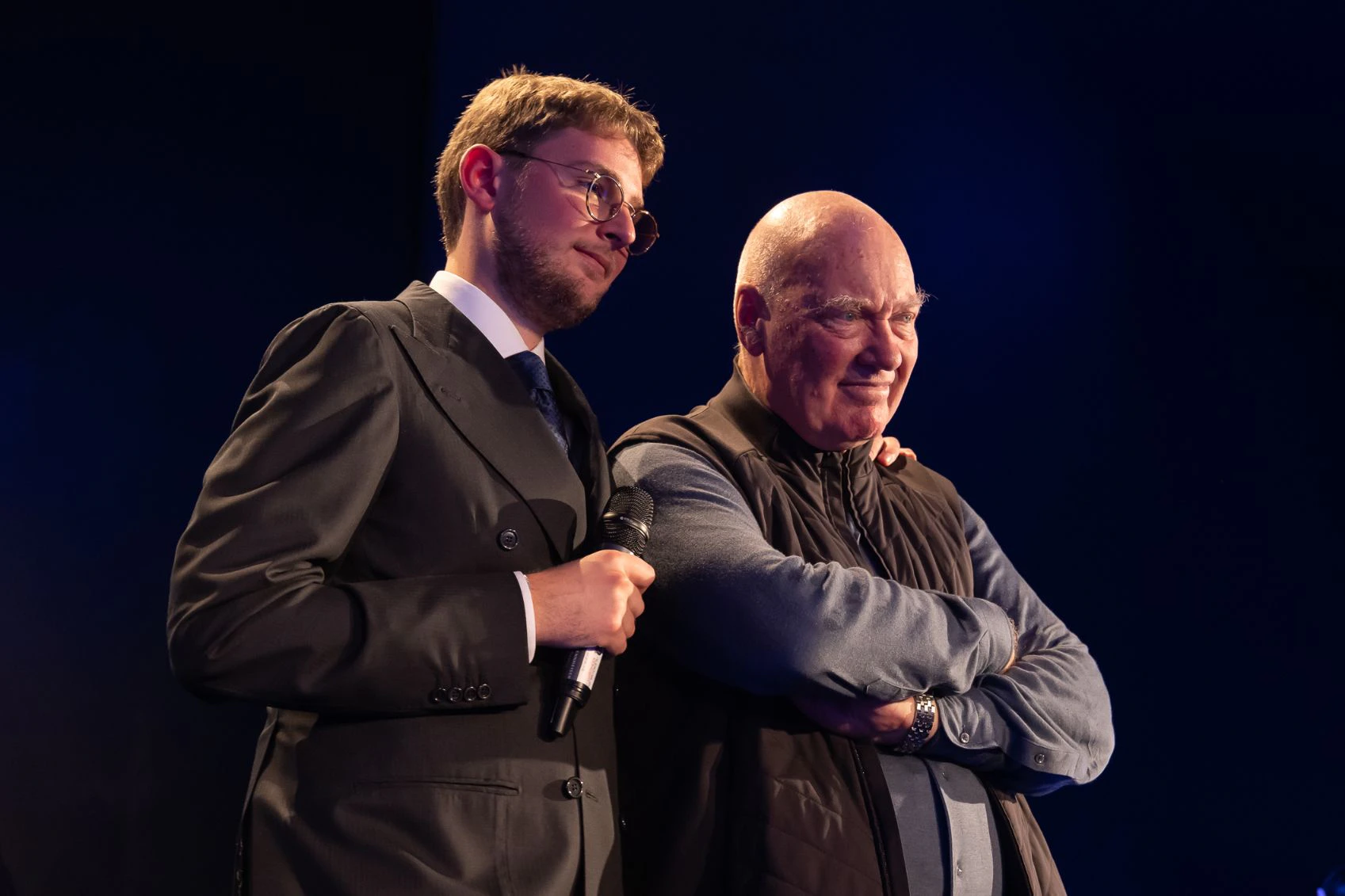 Jean Claude Biver et son fils Pierre Biver