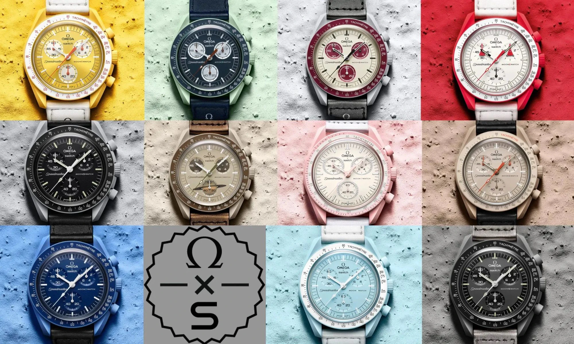 Swatch Omega Moonswatch Models