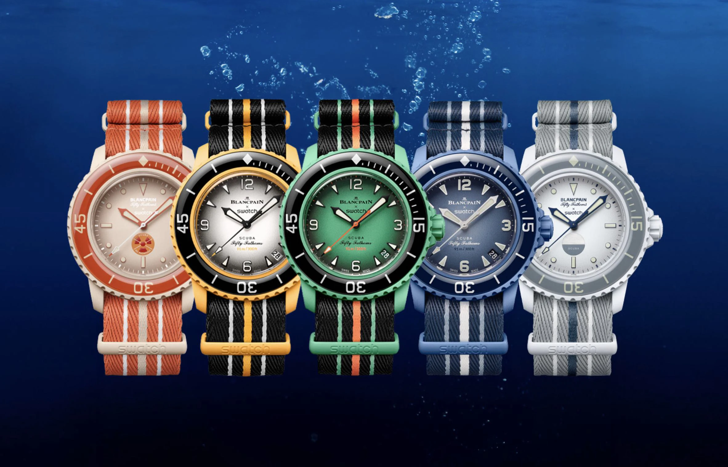 Swatch x Blancpain: the new watchmaking collaboration