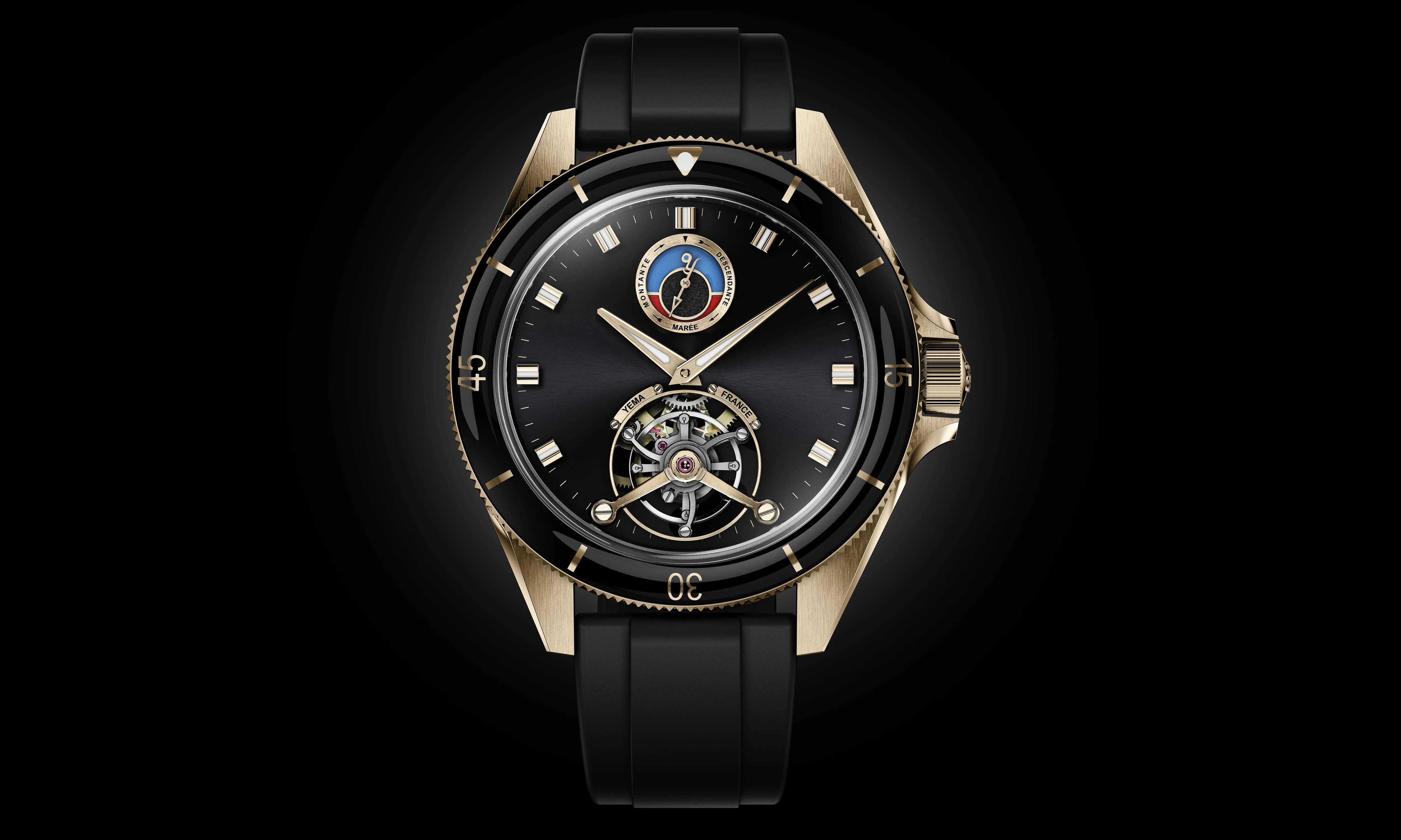 YEMA Yachtingraf Tourbillon Maréographe