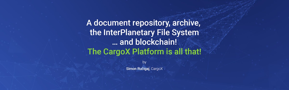 Interplanet File System Document repositories, archives, and the InterPlanetary File System ...