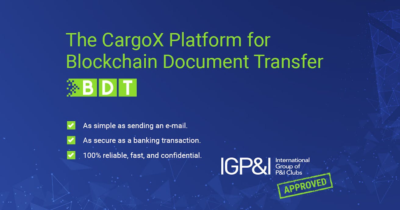 The CargoX Platform for BDT makes entry into the world of corporate blockchain simple and user-friendly