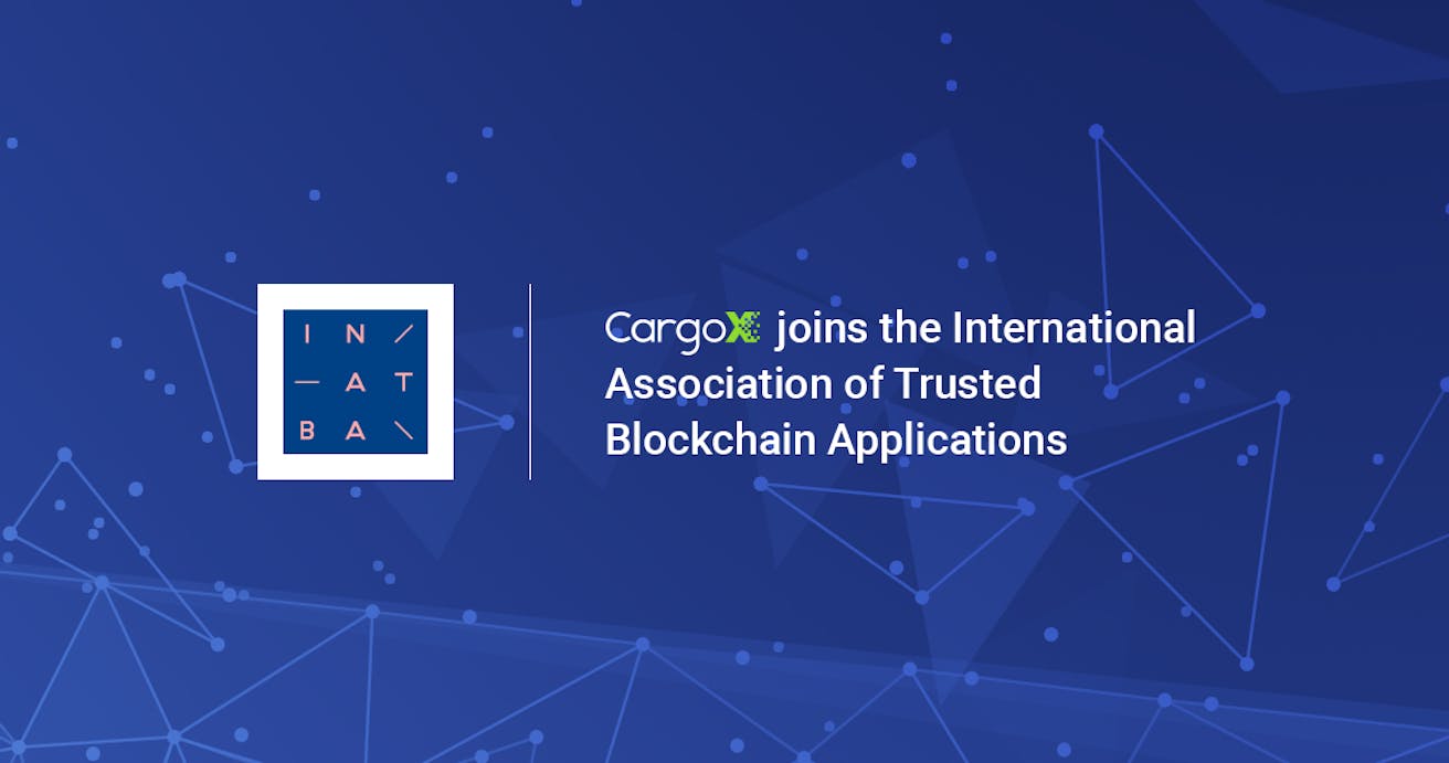 CargoX joins the International Association of Trusted Blockchain Applications