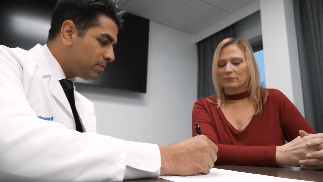 Dr. Tanna Consulting witha Client