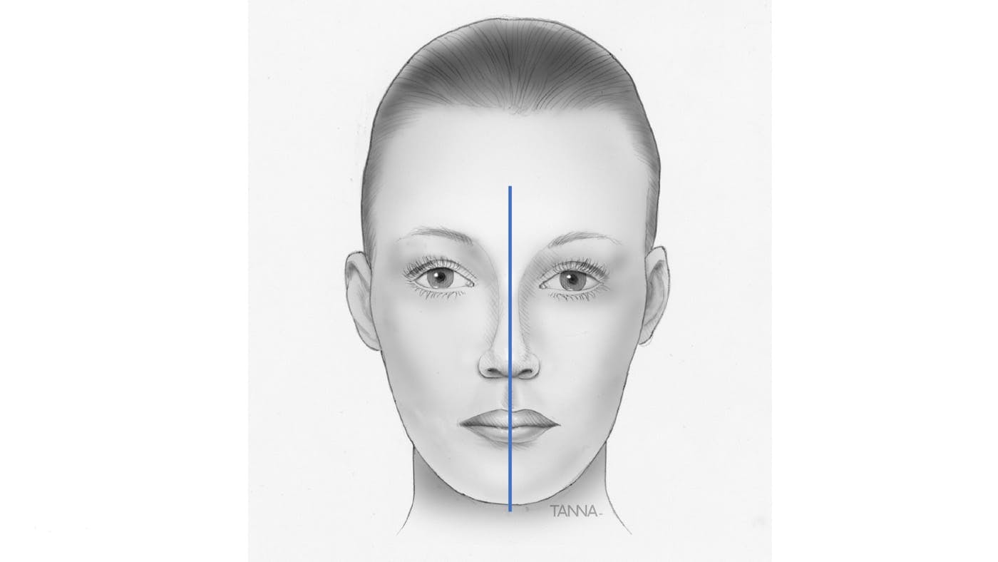 Drawing of a Woman's Face