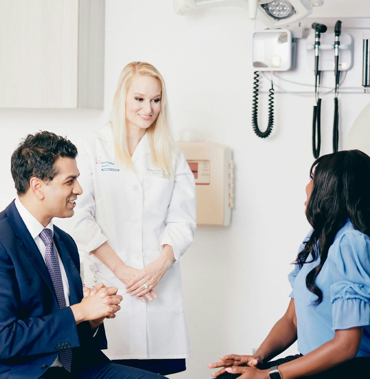 Dr. Tanna Consulting with a Patient