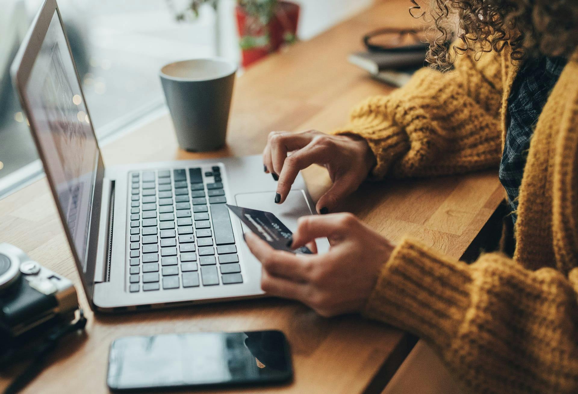 Woman Online Shopping