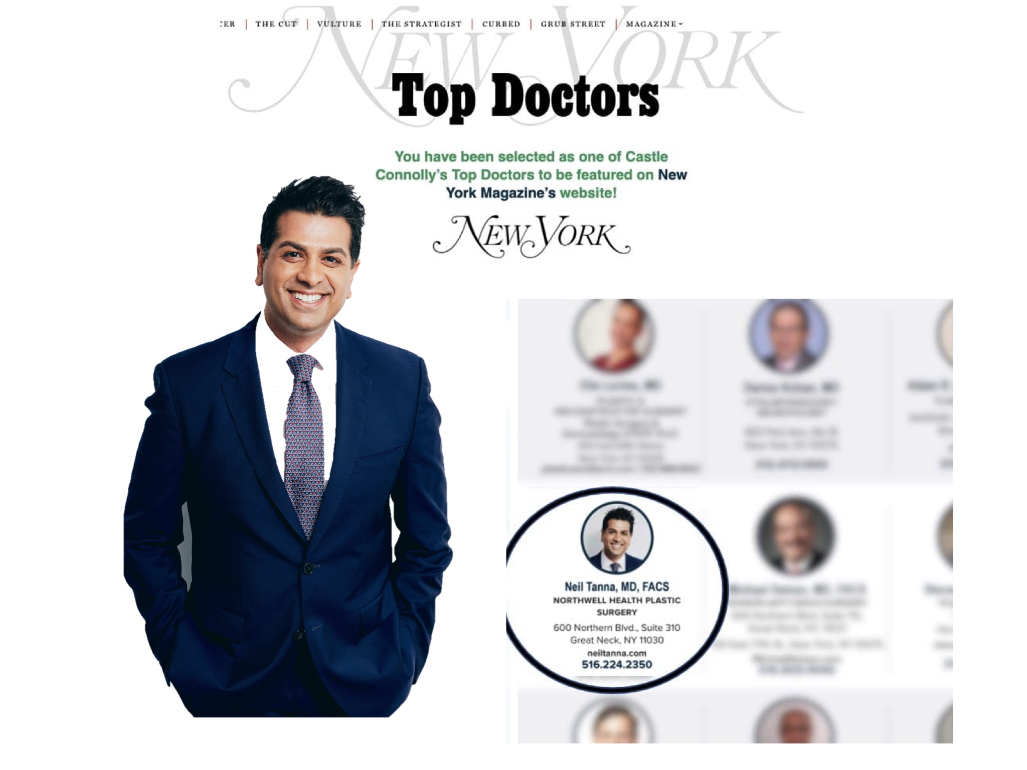 Dr. Tanna Featured on Top Doctors