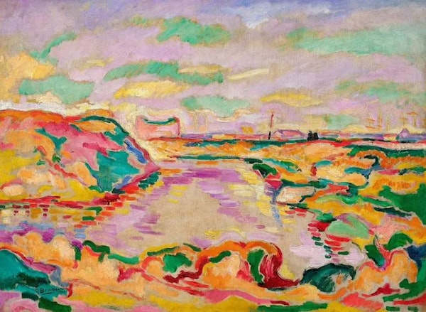 Georges Braque - Landscape near Antwerp