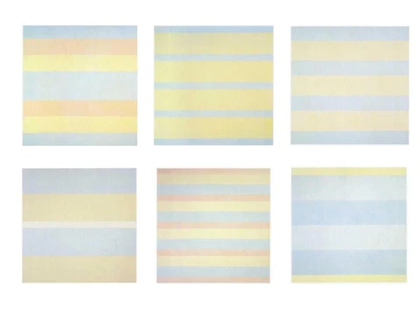 Agnes Martin - With My Back To The World