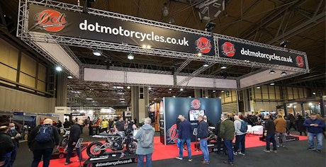 Display Wizard Build Exhibition Stand for Dot Motorcycles