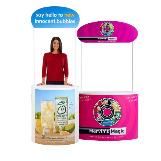 Indoor Promotional Displays & Counters | Display Wizard