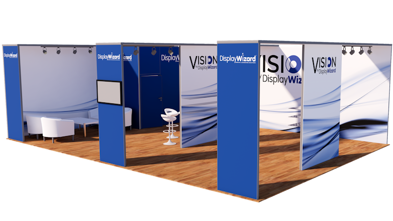 Vision Exhibition Stand - 10m x 7m