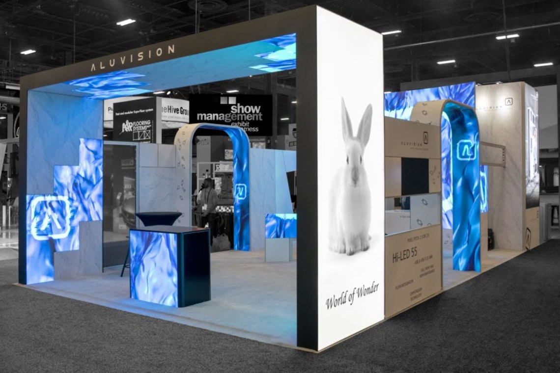 led exhibition stand