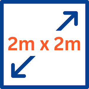 2m x 2m Exhibition Stands