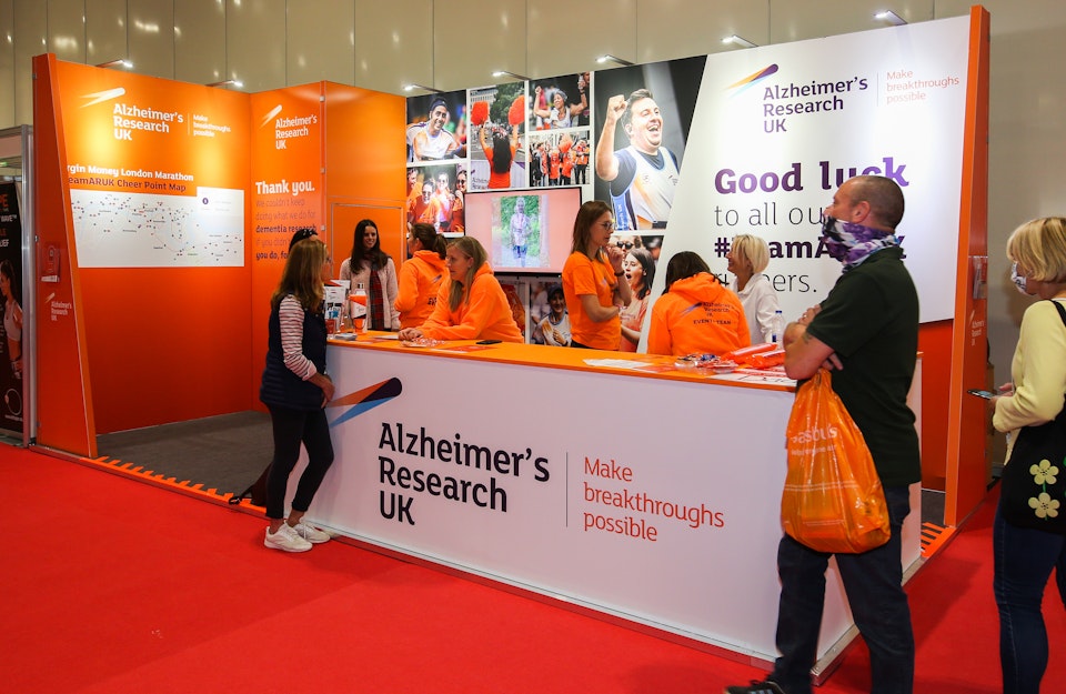 Alzheimer's Research UK Stand Design & Build
