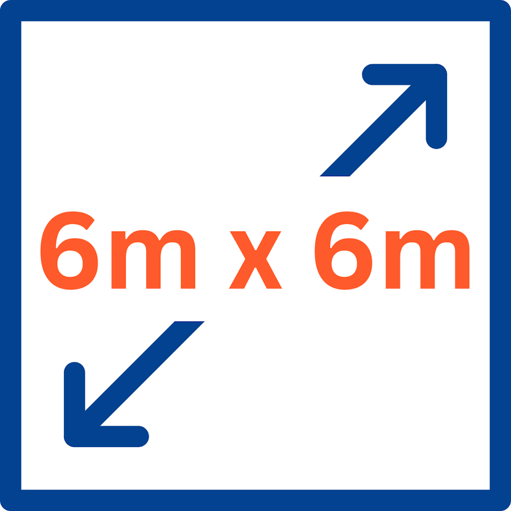 6m² 6m x 6m ModuLIGHT Kits | 6m x 6m LED Lightbox Kits