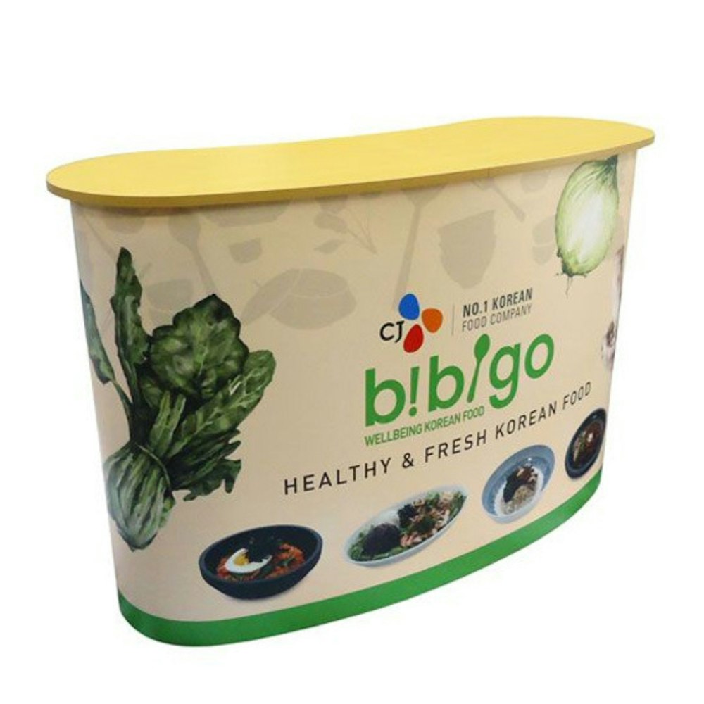 Branded Counter Wraps Pop Up Counters | Portable Branded Counters
