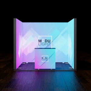 ModuLIGHT U-Shape Exhibition Lightboxes