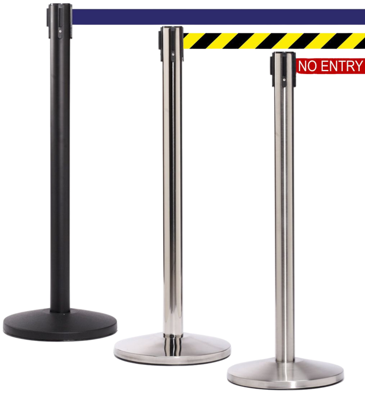 QueueMaster Retractable Barrier