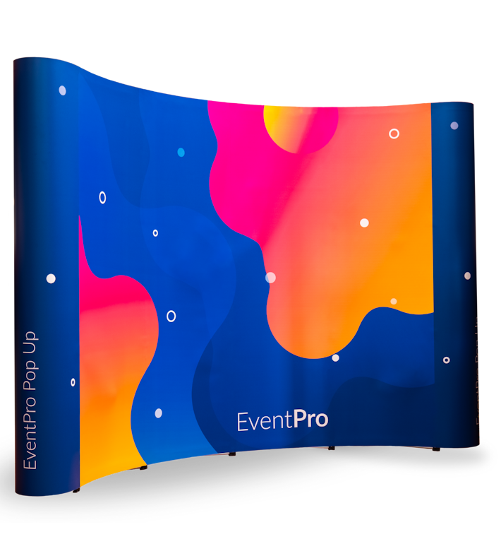 EventPro 3x4 Curved Pop Up
