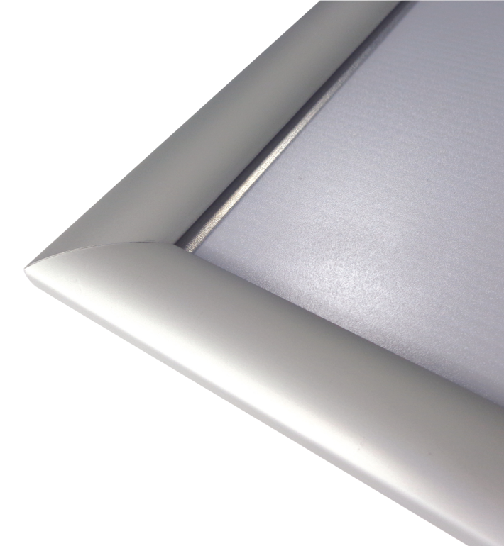 Silver 25mm Mitred Frame Corner