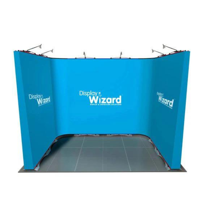 u-shape modular displays