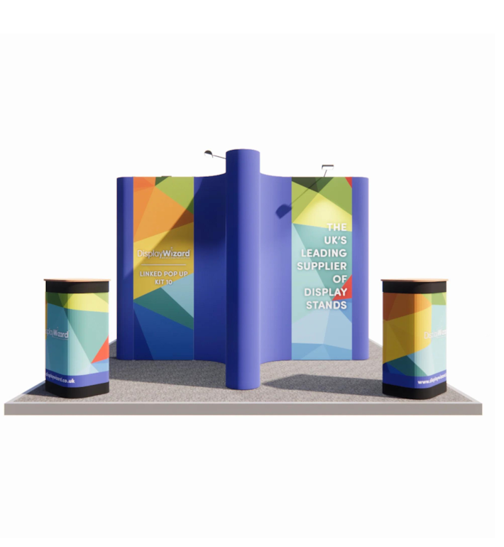 island modular display stands