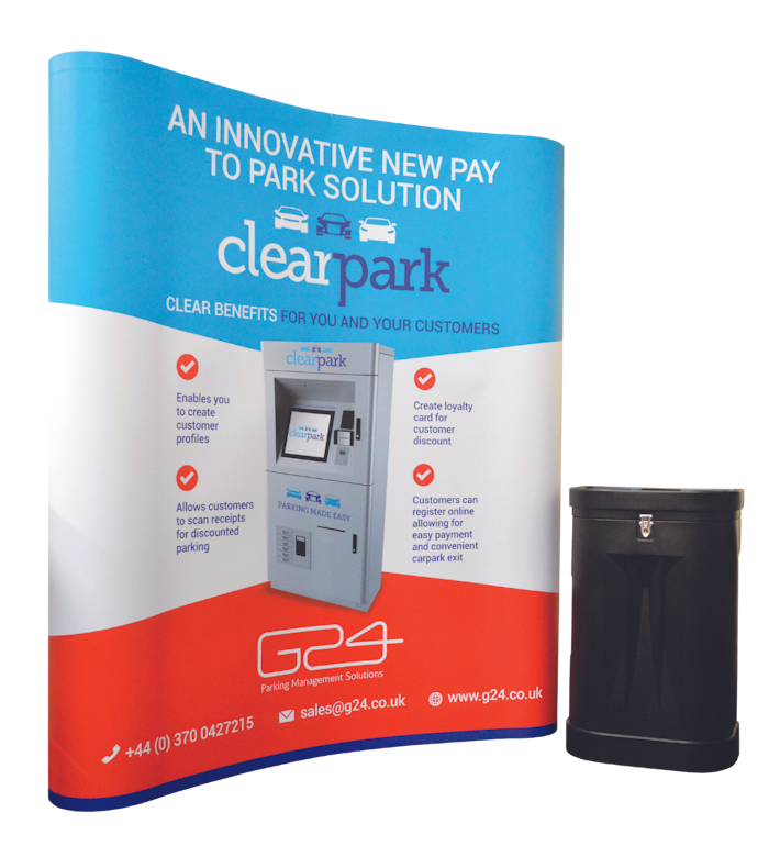 EventPro Classic Curved Pop Up Stand