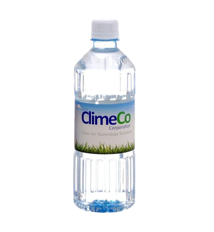 Branded water bottle