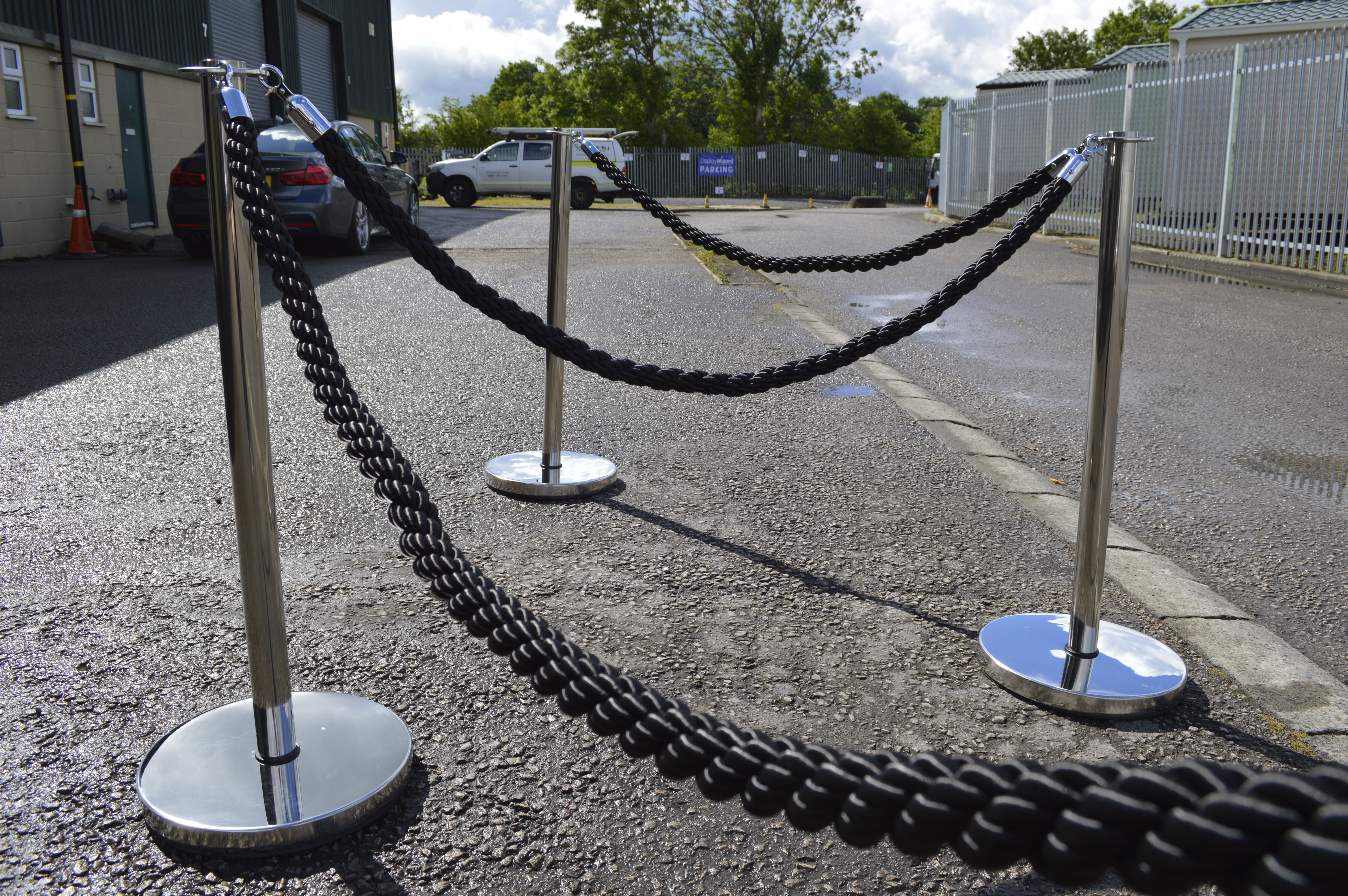 RopeMaster Post & Rope Barrier Kit 5/4 | Rope Barriers