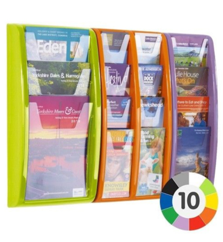 Wall-Mounted Literature Stands