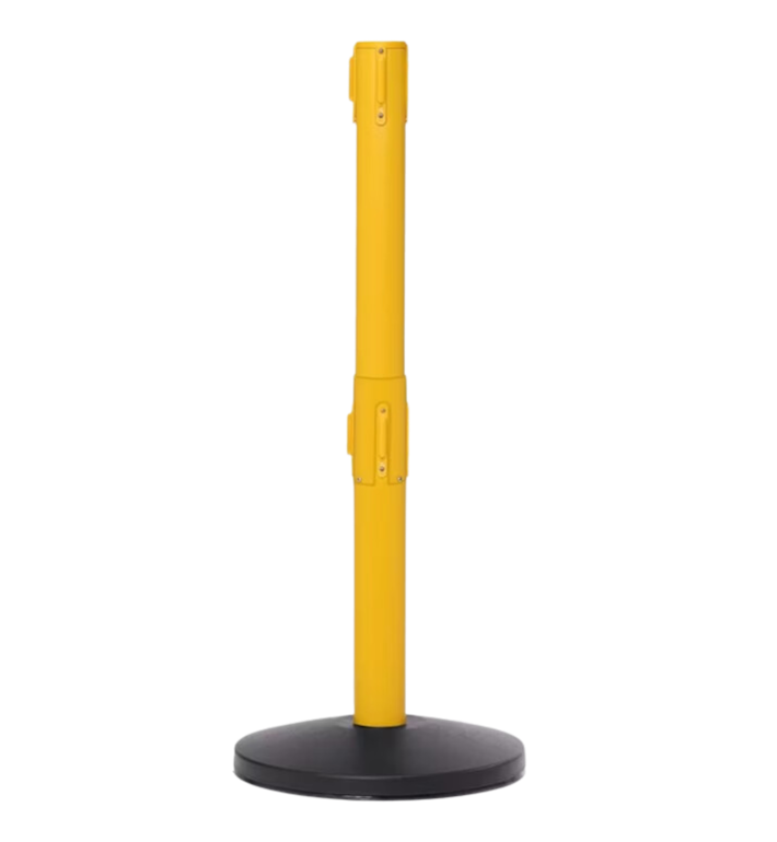 SafetyMaster High Visibility Twin Retractable Barriers
