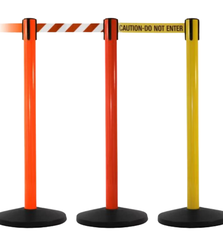 SafetyMaster High Visibility Retractable Barriers
