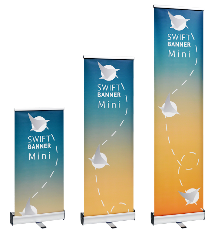 Swift Mini Pull Up Banners