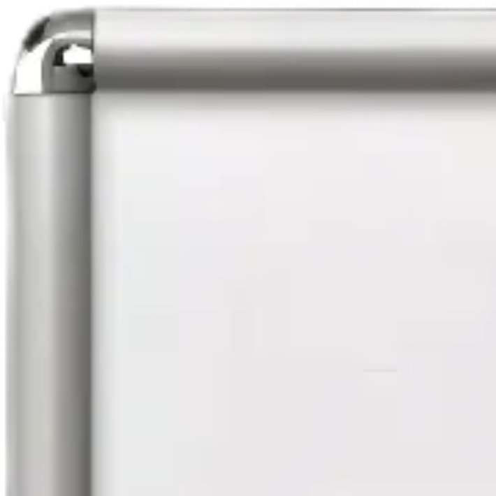 Silver Poster Snap Frame - 25mm Rounded Corners
