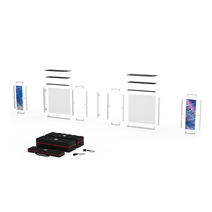 LEDUP Counter One quad With ABS Case