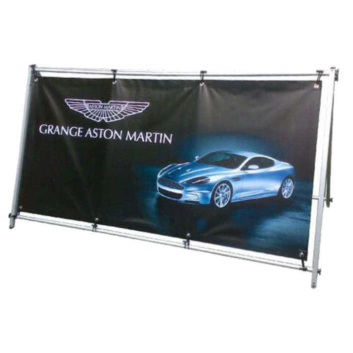 Aura PVC Banner Holder – Including Graphic