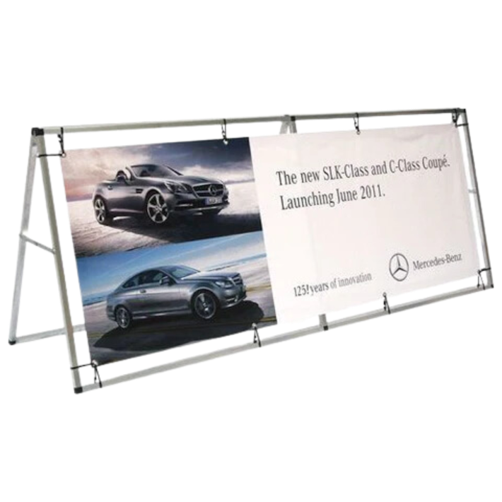 Torrent PVC Banner Holder – Including Graphic