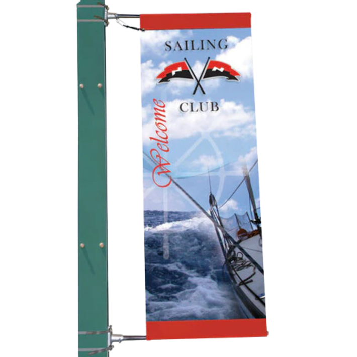 Mistral Lamp Post Banner Display