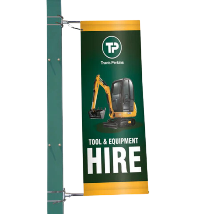 Mistral Lamp Post Banner Display