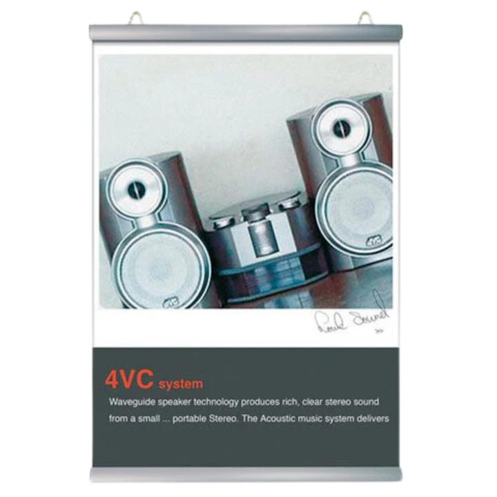 Poster Snap Display Rails