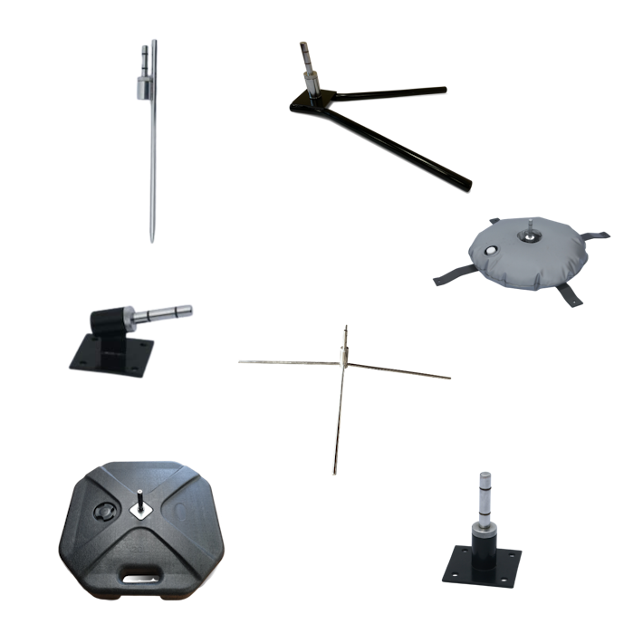 JetStream 360 Medium Flag Base Options