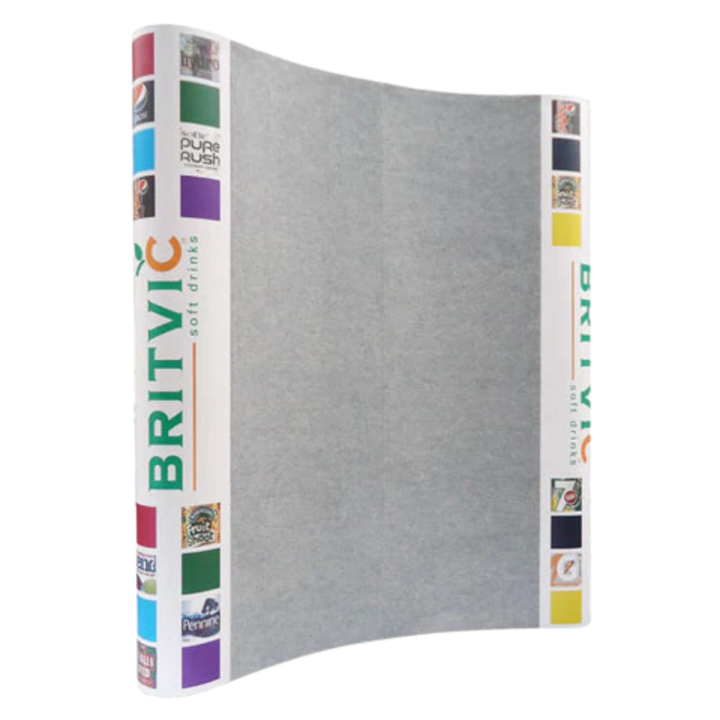 Hook Fastener Friendly Pop Up Stand