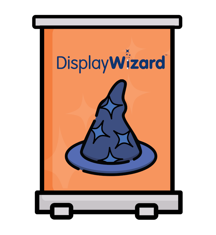 Wizard Hat on Banner