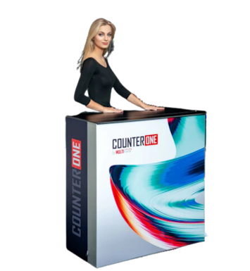 Vortex Counter Display Branded Counters Buyer's Guide | Display Wizard
