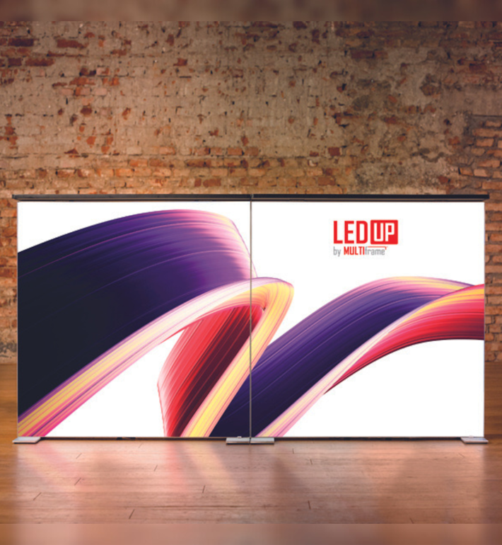 LEDUP Backlit Exhibition Counter - Joined