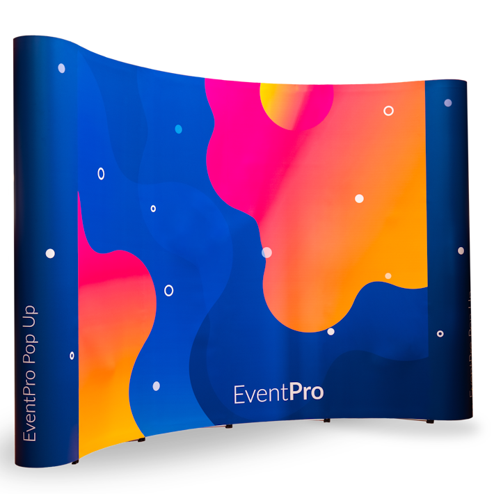 EventPro 3x4 Curved Pop Up