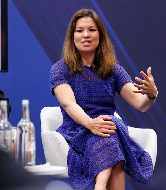 Banking Lending Transformation Lady